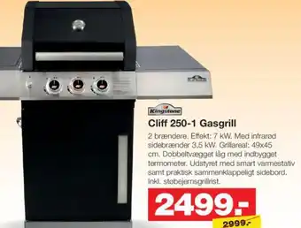 Bauhaus Cliff 250-1 Gasgrill tilbud