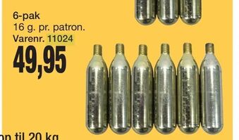 Harald Nyborg CO2 patroner tilbud