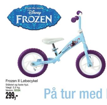 Harald Nyborg Frozen II Løbecykel tilbud