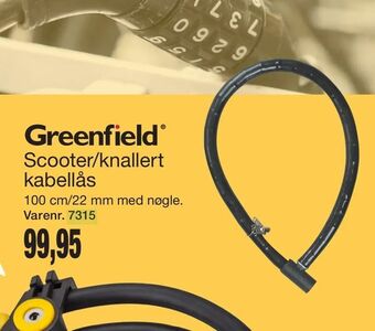 Harald Nyborg Scooter/knallert kabellås tilbud