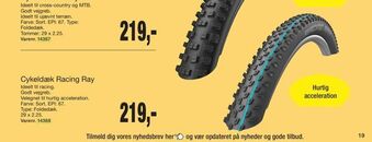 Harald Nyborg Cykeldæk Racing Ray tilbud