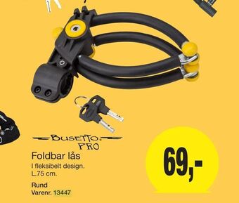 Harald Nyborg Foldbar lås tilbud