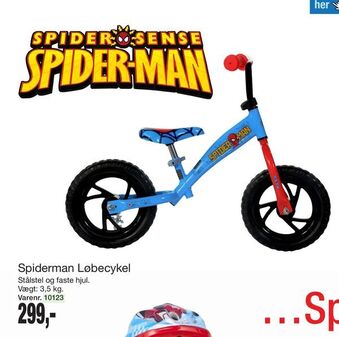 Harald Nyborg Spiderman Løbecykel tilbud