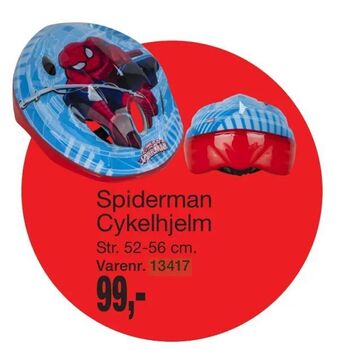 Harald Nyborg Spiderman Cykelhjelm tilbud