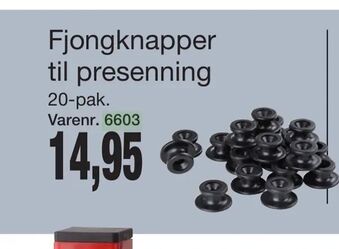 Harald Nyborg Fjongknapper til presenning tilbud