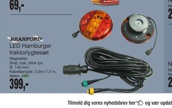 Harald Nyborg LED Hamburger traktorlygtesæt tilbud