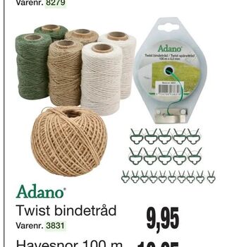 Harald Nyborg Twist bindetråd tilbud