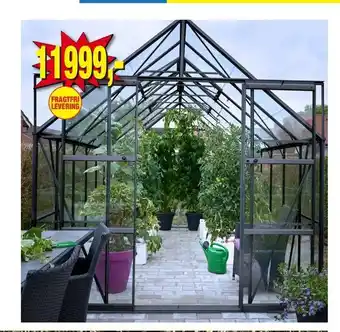 Harald Nyborg Magnum - 11,5 m2 - hærdet glas tilbud