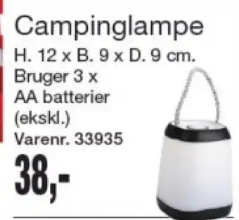 Harald Nyborg Campinglampe tilbud