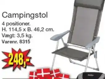 Harald Nyborg Campingstol tilbud