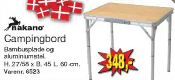 Harald Nyborg Campingbord tilbud
