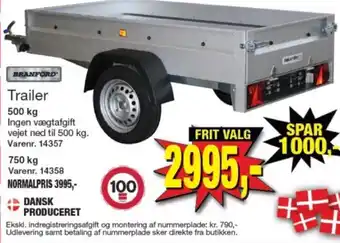 Harald Nyborg Trailer tilbud