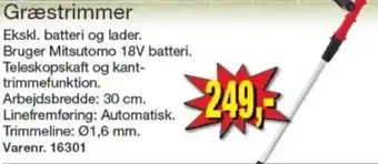 Harald Nyborg Græstrimmer tilbud