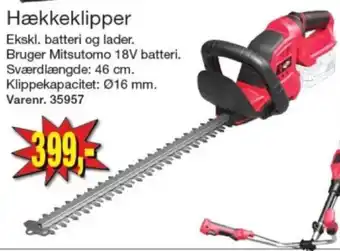 Harald Nyborg Hækkeklipper tilbud
