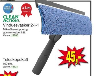 Harald Nyborg Vinduesvasker 2-i-1 tilbud
