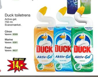 Harald Nyborg Duck toiletrens tilbud