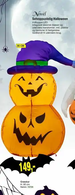 Selvoppustelig Halloween