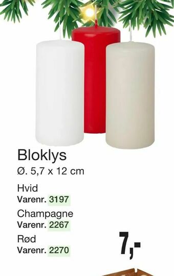 Harald Nyborg Bloklys tilbud