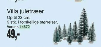 Harald Nyborg Villa juletræer tilbud