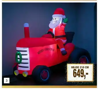 Harald Nyborg Julemand på traktor tilbud