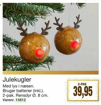 Harald Nyborg Julekugler tilbud