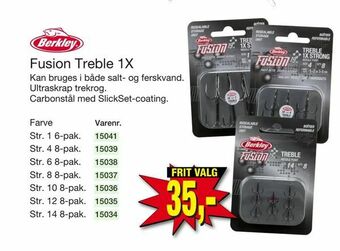 Harald Nyborg Fusion Treble 1X tilbud