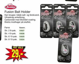 Harald Nyborg Fusion Bait Holder tilbud