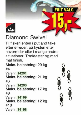 Harald Nyborg Diamond Swivel tilbud