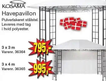 Harald Nyborg Havepavillon tilbud