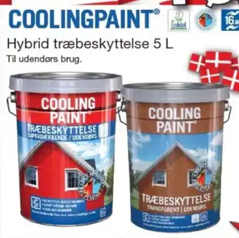 Harald Nyborg Hybrid træbeskyttelse 5 L tilbud