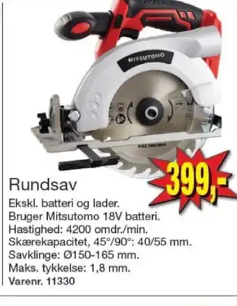 Harald Nyborg Rundsav tilbud