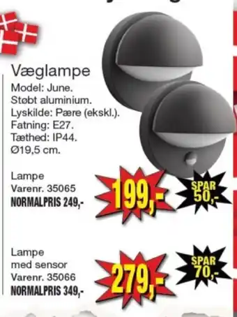 Harald Nyborg Væglampe tilbud