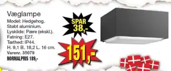 Harald Nyborg Væglampe tilbud