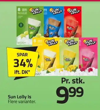 Fleggaard Sun Lolly Is tilbud