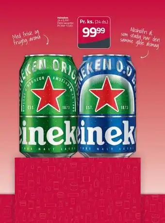 Fleggaard Heineken tilbud