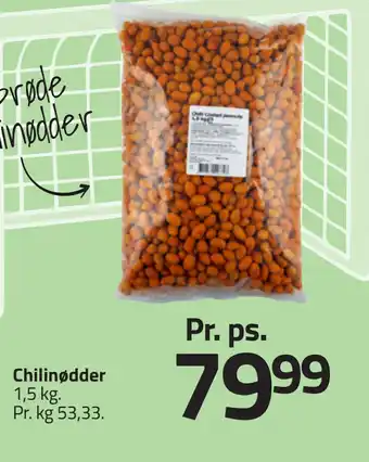Fleggaard Chilinødder tilbud