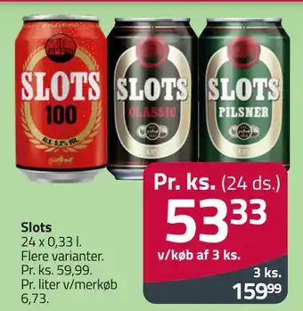 Fleggaard Slots tilbud