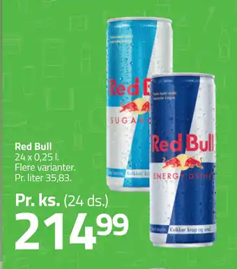 Fleggaard Red Bull tilbud