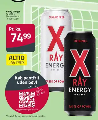 Fleggaard X-Ray Energy tilbud