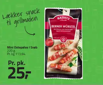 Fleggaard Mini Ostepølse I Svøb tilbud
