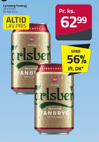 Fleggaard Carlsberg Fanbryg tilbud