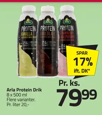Fleggaard Arla Protein Drik tilbud