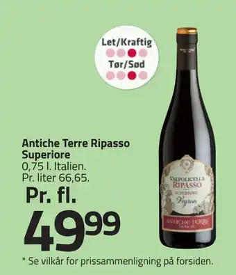 Fleggaard Antiche Terre Ripasso Superiore tilbud