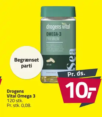 Fleggaard Drogens Vital Omega 3 tilbud