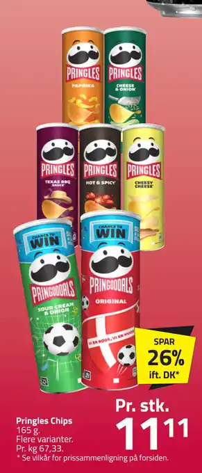 Fleggaard Pringles Chips tilbud