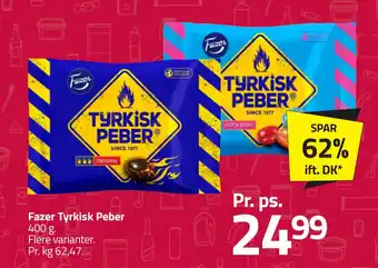 Fleggaard Fazer Tyrkisk Peber tilbud