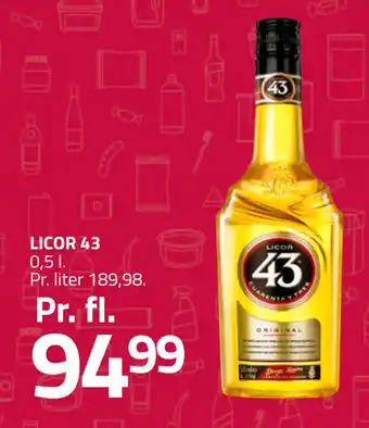 Fleggaard LICOR 43 tilbud