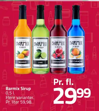 Fleggaard Barmix Sirup tilbud