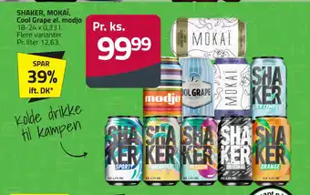 Fleggaard SHAKER, MOKAÏ, Cool Grape el. modjo tilbud