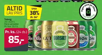 Fleggaard Tuborg tilbud